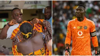 Orlando Pirates' Richard Ofori Displays Incredible Cultural Dance as Ghana Arrives for AFCON: Video