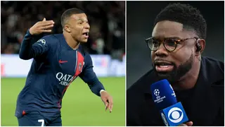 Micah Richards Suffers Wardrobe Malfunction Doing Mbappe’s Celebration in Studio During UCL Coverage