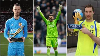 5 Premier League GKs With Most Clean Sheets After Raya Succeeds De Gea As Golden Glove Winner