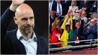 Erik ten Hag Answers Sack Question Moments After Historic FA Cup Win Over Manchester City