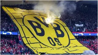 PSG Supporters Burn Borussia Dortmund Flag Before Champions League Elimination