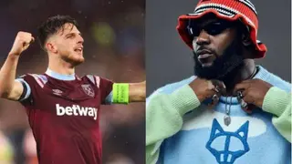 Declan Rice Over the Moon, Sends Love to Nigerian Rapper Odumodublvck for His Hit Song, Video