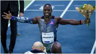 Ferdinand Omanyala storms to victory in France to set new 60m record