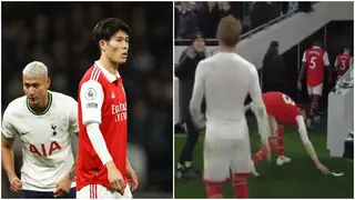 Watch Tomiyasu's noble act after North London derby which excited fans