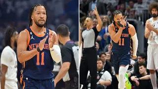 Jalen Brunson helps New York Knicks hold off Cleveland Cavaliers in Game 1