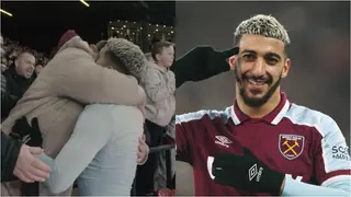 Mother of West ham United star watch from the stands as son helps club to Premier League victory