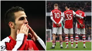 Cesc Fabregas names four Arsenal players that he really likes