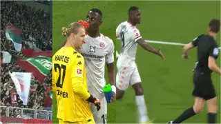 Video shows the moment Bundesliga match was stopped for Muslim player to break his Ramadan fast