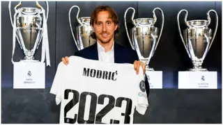 Luka Modric pens new one year contract extension with Spanish champions Real Madrid