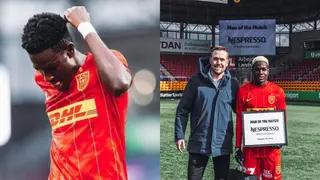 Ghanaian youngster Ernest Nuamah scores & wins Man of the Match award on his debut for Nordsjælland
