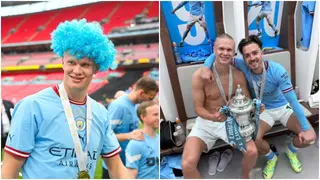 Inside Manchester City’s Crazy Dressing Room Celebrations After Winning FA Cup, Video