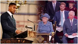 How Anthony Joshua received royal handshake from late Queen of England after his inspiring speech