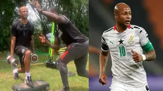 Ghana captain begins early training ahead of next month's AFCON qualifiers in new video