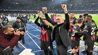Pioli not thinking about Champions League Milan derby after Napoli triumph
