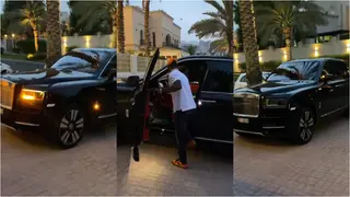 Super Eagles Striker Odion Ighalo Flaunts Latest Rolls Royce Phantom Worth Staggering N200m