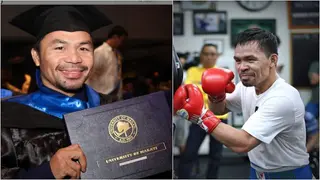 40-year old boxing superstar Manny Pacquiao acquires college diploma