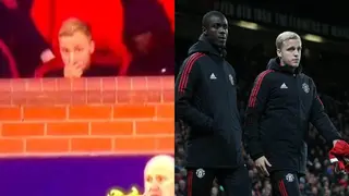 Manchester United Star Caught Fuming After Being Left on The Bench During Villarreal Clash