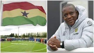 Emotional Video of Chelsea Paying Tribute to Late Ghanaian Kitman at Cobham Spotted