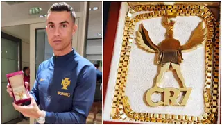 In Photos: Iranian Football Fan Gifts Cristiano Ronaldo Expensive Gold Chain After Portugal Win