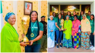 Nigeria’s First Lady Oluremi Tinubu Hosts African Champions in Abuja, Video