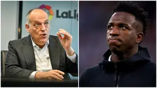 Real Madrid Forward Vinicius Jr Fires Back at Javier Tebas After Racism Incident