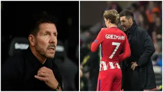 Diego Simeone Explains Reason for Not Starting Antoine Griezmann in Atletico Madrid’s Games This Season