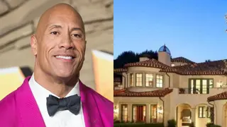 5 Stunning Photos of Dwayne 'the Rock' Johnson's Lavish $27.8 Million Los Angeles Mansion