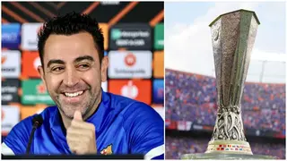 Defiant Barcelona boss Xavi Hernandez vows he will fight for remaining trophies after Champions League exit