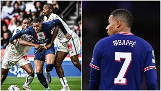 Watch Kylian Mbappe destroys defender with filthy nutmeg before scoring ridiculous goal on Ligue 1 return