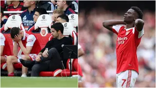 Bukayo Saka opens up on the atmosphere in Arsenal dressing room after EPL title heartbreak