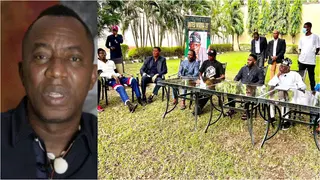 Sowore 'Attacks' Okocha, Kanu, Taribo West, Specially Blasts Victor Ikpeba for Endorsing Bola Tinubu