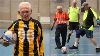 Mike Fisher: Britain's Oldest Striker Scores 5 Goals on His 90th Birthday