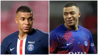 Nigerian lady breaks the internet after jumping on Tik Tok challenge with Mbappe; Video