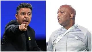 Argentine Tactician Marcello Gallardo Snubs Press Conference After Loss to Pitso Mosimane's Abha
