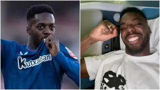 Inaki Williams Shows Love for Athletic Bilbao Teammates After Landing in Ghana for AFCON 2023