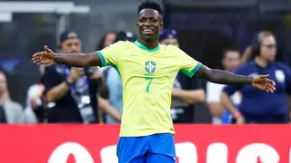 Vinicius Junior Silences Critics, Scores Brazil’s First Goal at Copa America 2024 vs Paraguay: Video