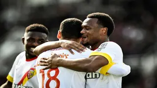 Openda's five-minute hat-trick lifts Lens to third