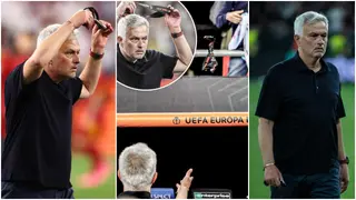 Jose Mourinho Throws Away His Losers Medal After Losing Europa League to Sevilla