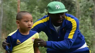 West African football coach dreams big in Kyrgyzstan