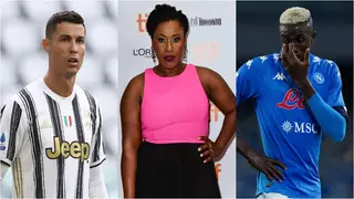 Super Eagles Star Responds To Nigerian Actress' Message Who Wants Ronaldo To Qualify For UCL Ahead Of His Club