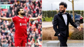 Mohamed Salah: why Liverpool star reported for training dressed in tuxedo
