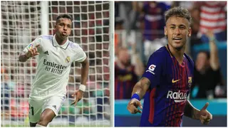 Madrid forward Rodrygo snubs Vinicius, names former Barcelona star as best Brazilian he's ever played with