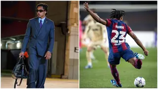Jules Kounde Outshines Barcelona Teammates As Tunnel Drip Leaves Fans in Awe
