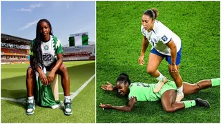 Michelle Alozie: Super Falcons Star Forgives Lauren James After Brutal Foul During England Game