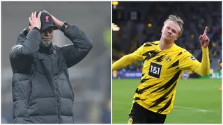 Jurgen Klopp reacts to Erling Haaland's imminent transfer move to Man City