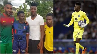 Andre Onana Spotted Playing on Grassless Pitch in Cameroon Four Days After Starring in UCL Final