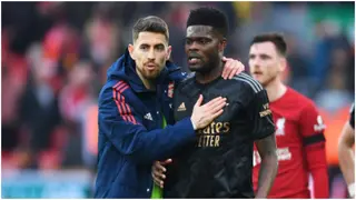 Thomas Partey Reacts After Losing Arsenal Starting Role to Jorginho