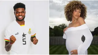 Thomas Partey's Girlfriend Shares Journey of Relationship to Pregnancy With Arsenal Star: Video