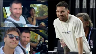 Lionel Messi Takes Photos With Fans As Wife Antonela Roccuzzo Drives Inter Miami Star: Video