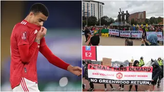 Mason Greenwood: Man United Fans Protest Against Striker’s Return During Wolves Clash